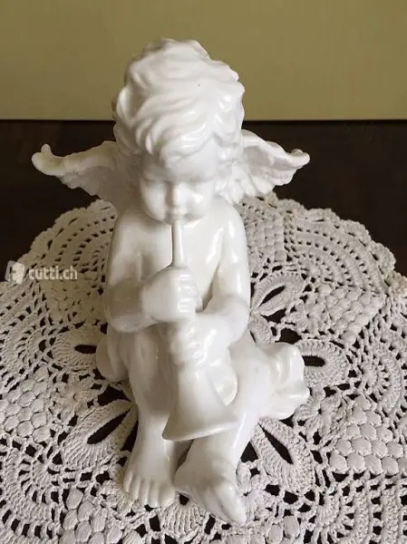 VERSCHIEDENE ALTE DEKO-ENGEL