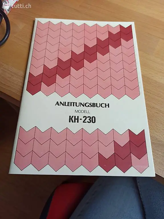 Gebrauchsanweisung Brother KH- 230