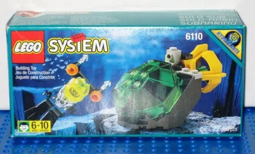 LEGO® 6110 U-Boot Solo Sub AQUAZONE - Stingrays Tauchboot