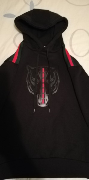 Hoodie Kapuzenpullover Sweatshirt Black Size M NEU NEUF NEW