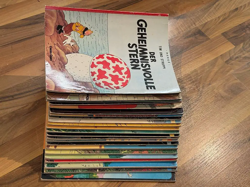 Tim & Struppi Comics, Heft 1 - 22