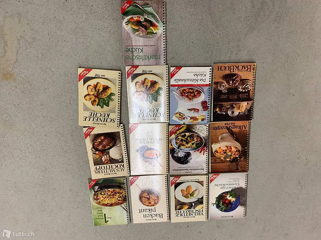 Betty Bossi Kochbücher