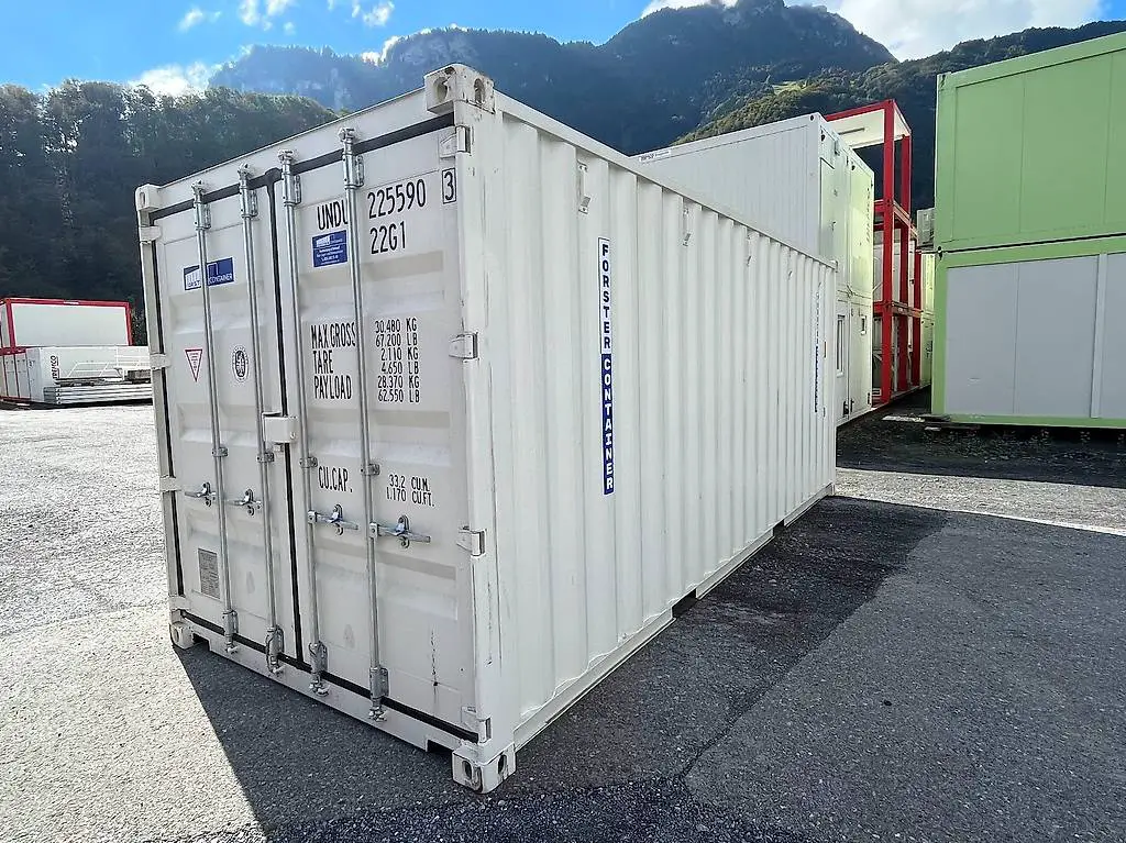 Seecontainer Schiffscontainer Frachtcontainer Stauraum Lager
