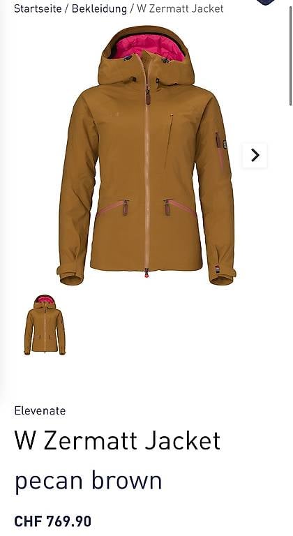 State of Elevenate Zermatt Jacke M