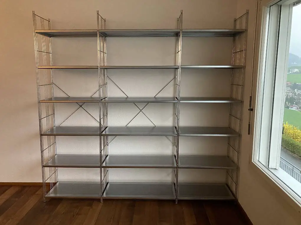 Zilo Regalsystem Metall verchromt
