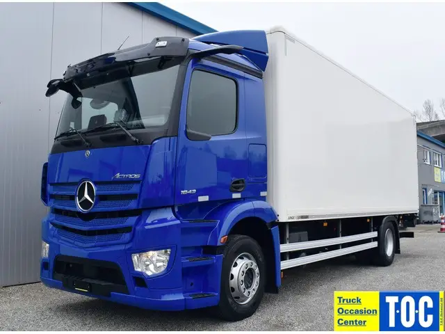 mercedes-benz, actros 1843 l ahk lbw, kunststoffkoffer