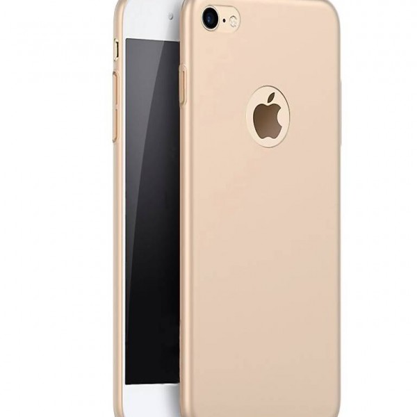  iPhone 8 Plus Hardcase Hülle Pusteblume Transparent Gold