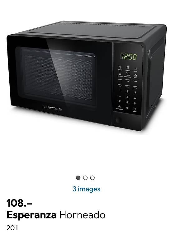 Micro ondes encore sous garantie