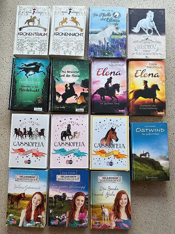 Pferdebücher, Pferderomane, Bücher-Reihen, Elena, Funkelsee
