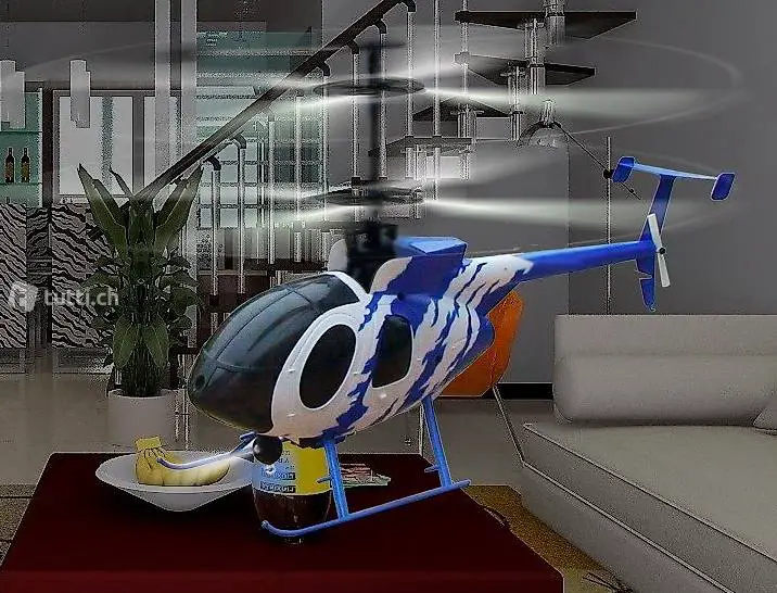  Voll steuerbarer Koaxial Micro-Modellhelikopter, Single Unit