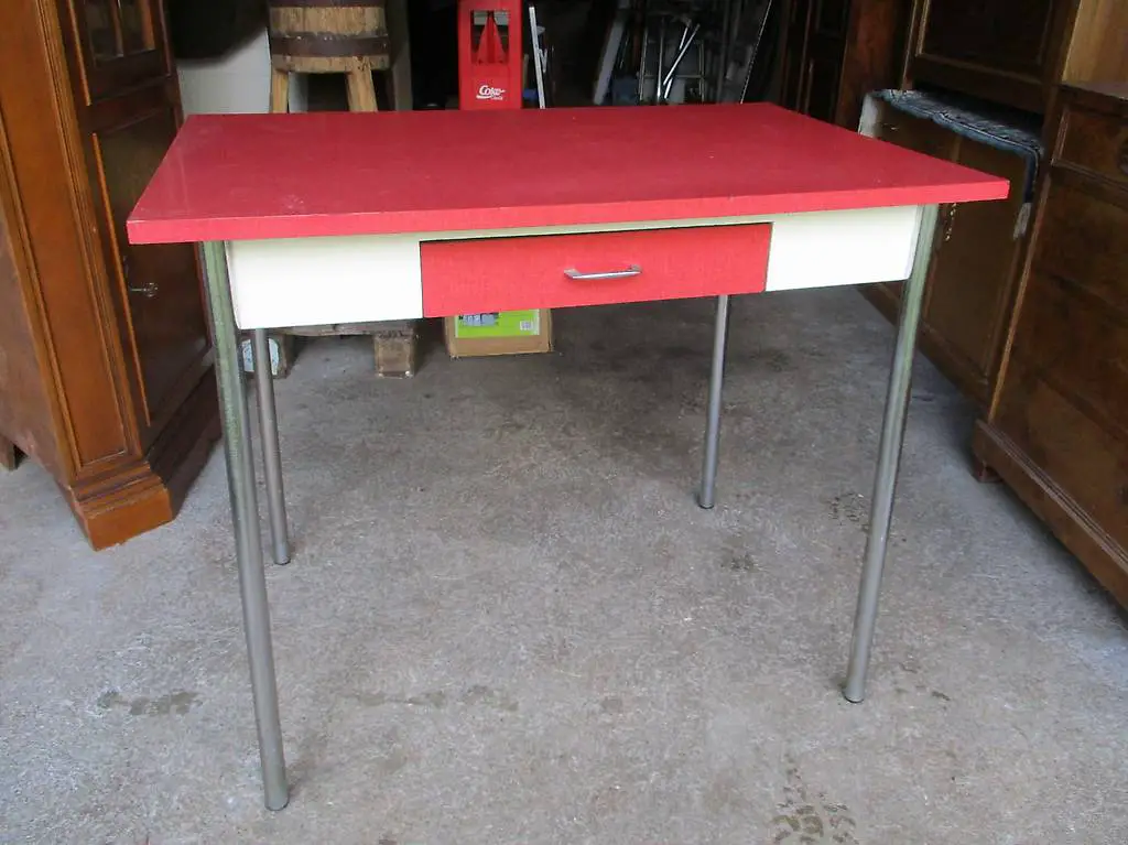 Küchentisch Tisch Kelco Resopal 60er Rockabilly-Hammer