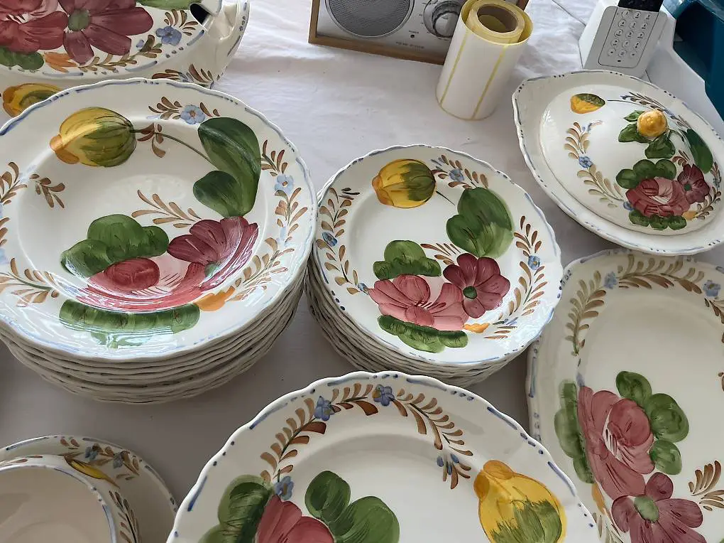 Englischer Speiseservice 6 Pers.