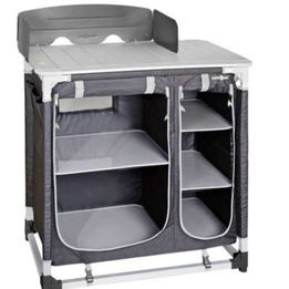 Camping Brunner Küchenschrank / Stuhl / Iso-Matte