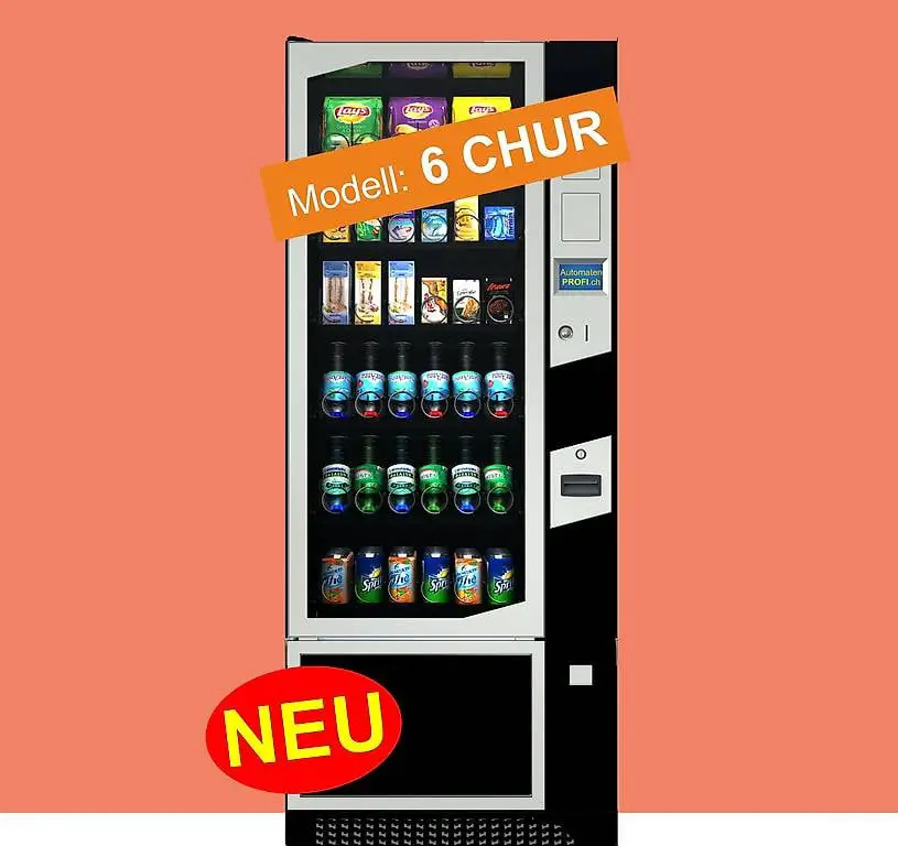 Kombi Getränke, Snackautomat, Verkaufsautomat - GEKÜHLT