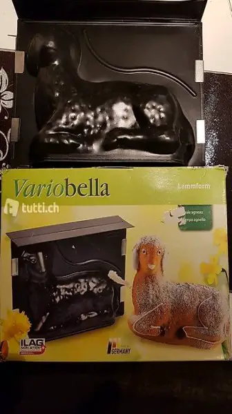 Lamm Kuchen Form noch nie gebraucht breit 30 cm höhe 20