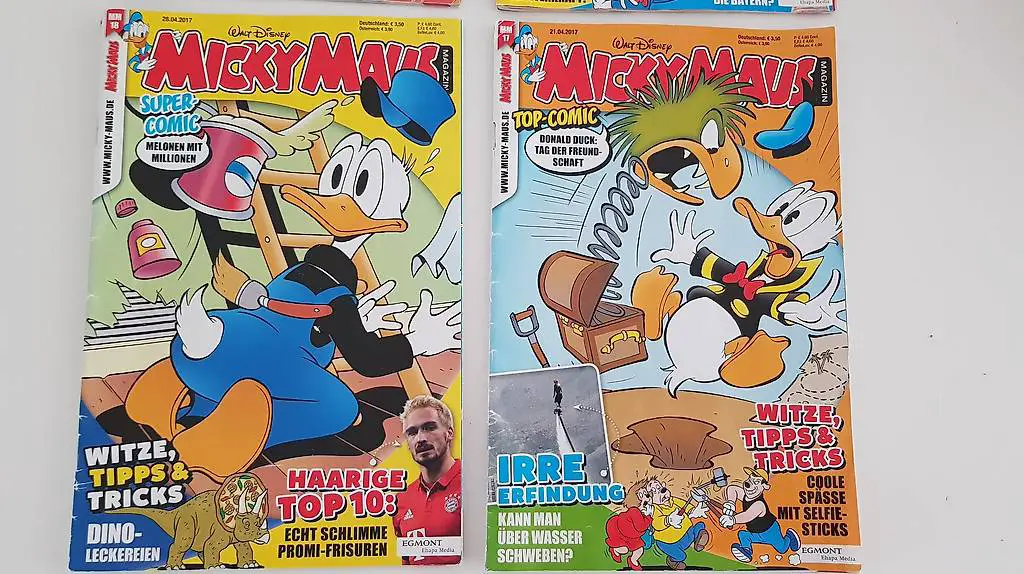 Micky Maus und Duck Tales Hefte