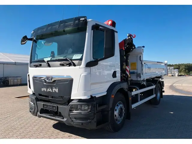 man, tgm 18.320 4x2 dreiseitenkipper f130a, 3-seitenkipper