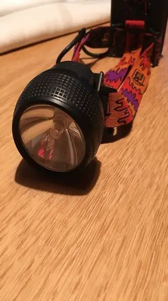 Torcia pila da minatore Petzl