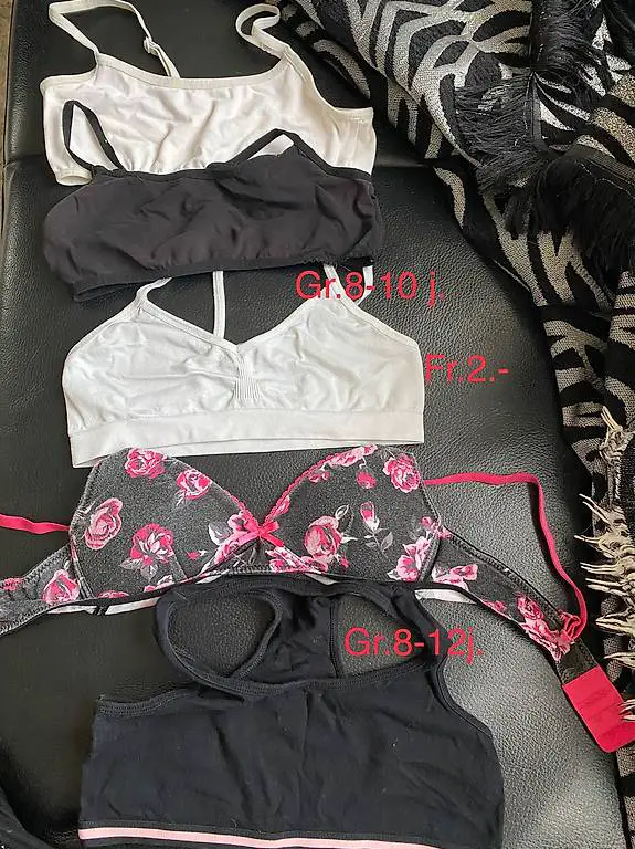 BH Bustier Unterwäsche verschiedene Grössen Kinder
