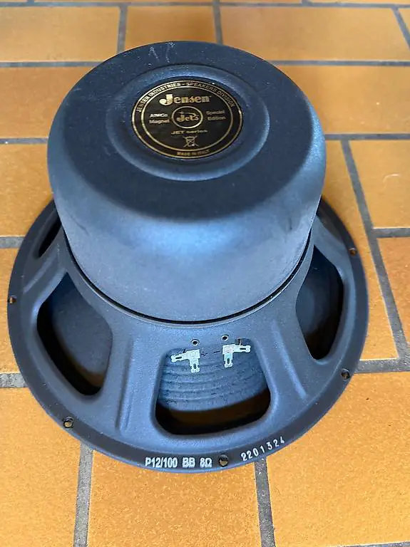 Jensen Blackbird Jet, Alnico P12-100, 12", 100W Speaker