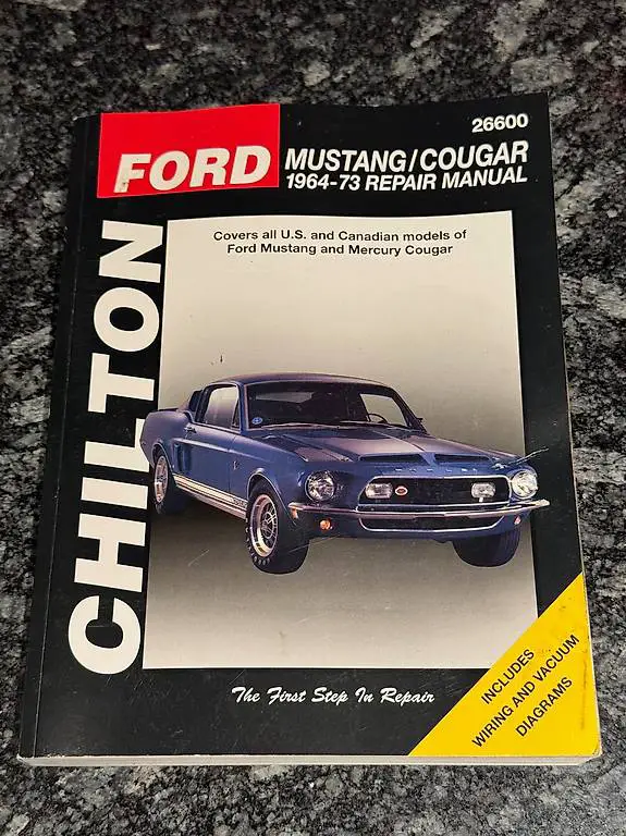 1964-73 Ford Mustang / Cougar Repair Manual