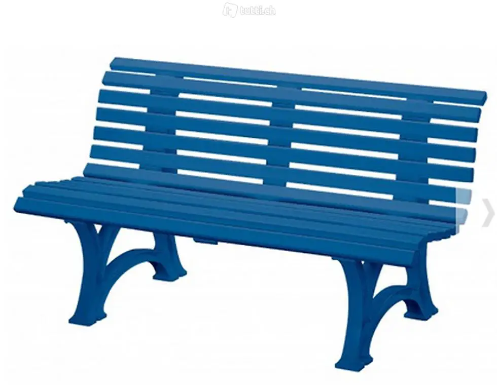  Gartenbank Helgoland stahlblau