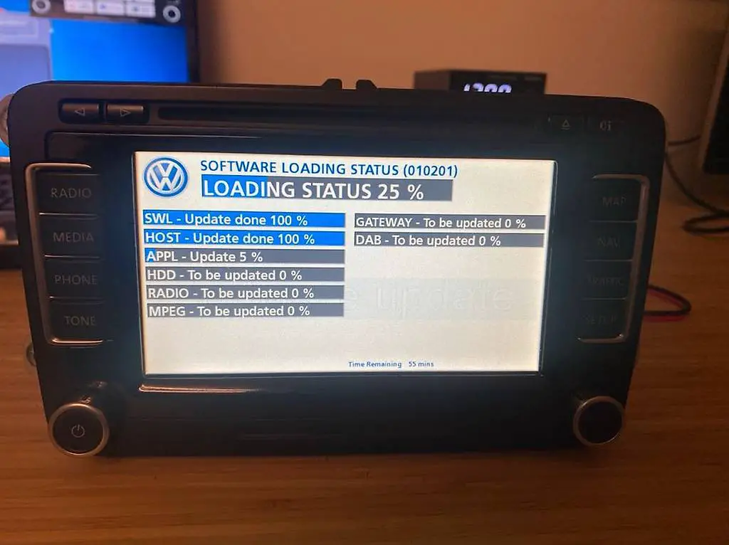 Volkswagen Radio RNS510 Reparatur