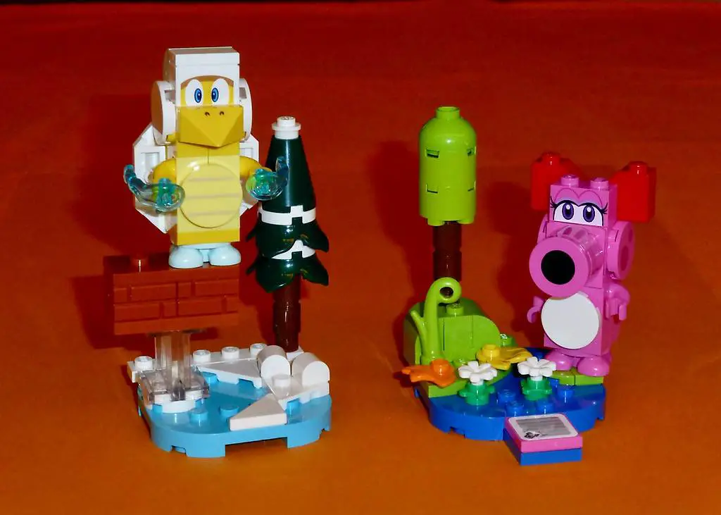 Lego Super MarioSeries 6/ Ice Bro char06-3 + Birdo char06-4