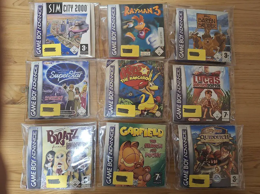 Gameboy Spiele