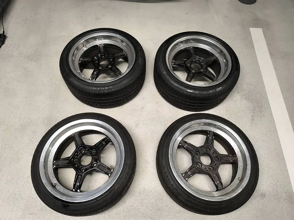 BMW E34 M5 Felgen 8x17 et10 / 9x17 et19