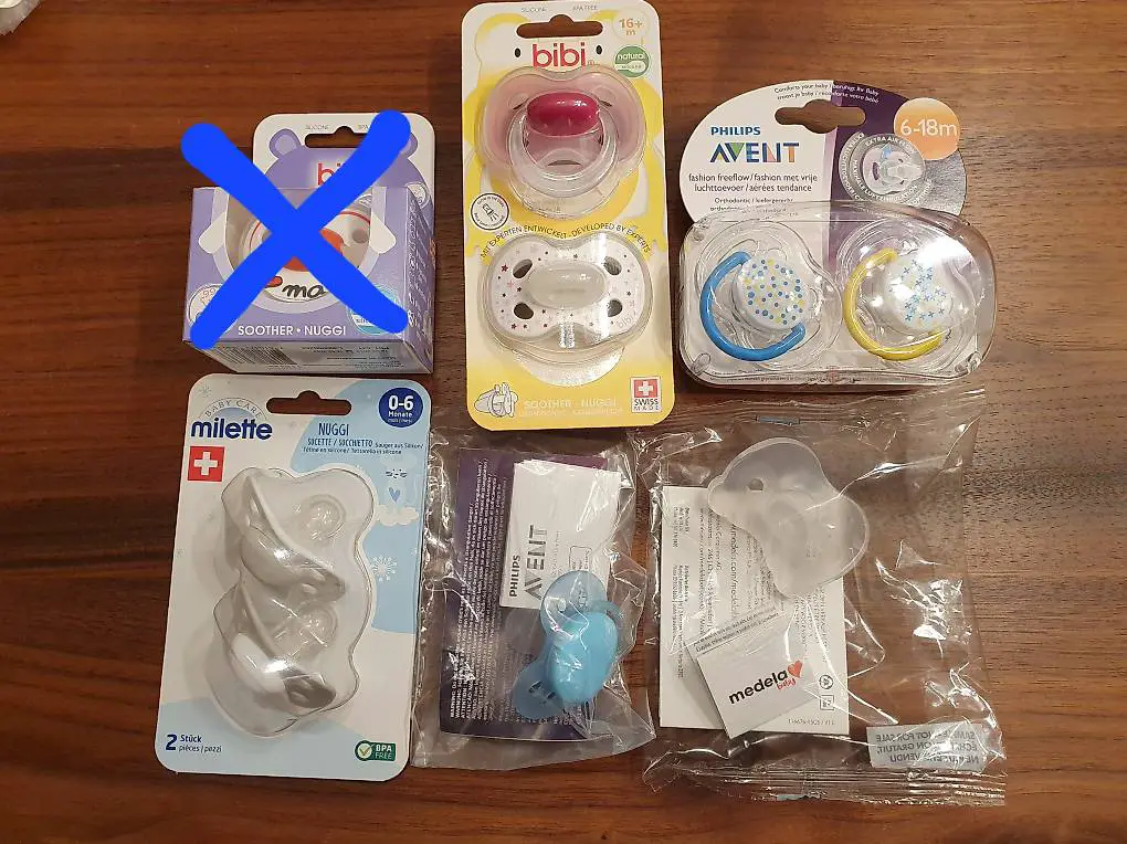 Ungebrauchte Schnuller/Nuggis in Originalverpackung