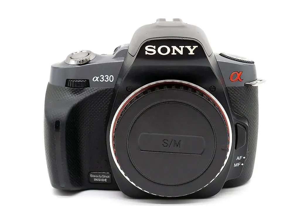 Sony Alpha A330 DSLR-Digitalkamera, 10.2 MP, Auslöser 9625