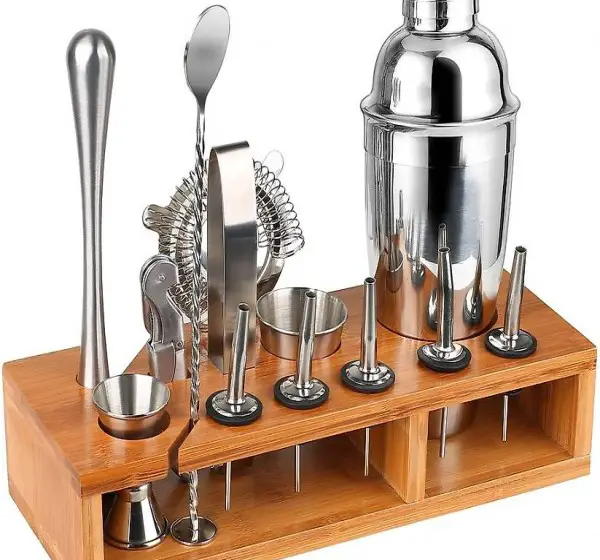  Hochwertiges Cocktailshaker Set,14 Teilig