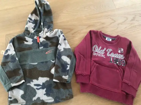 Pullover, Camouflage Fleece, Gr: 92-98 3 Jahre