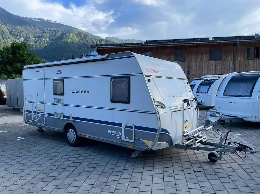 Wohnwagen Dethleffs Camper mit Kajütenbett