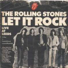 ROLLING STONES - Let it rock (Orig. Vinyl-Single von 1972)