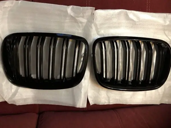 BMW X5 X6 E70 E71 SPORT KÜHLERGRILL NIEREN DOPPELSTEG GLANZ