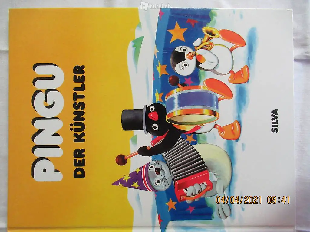 pingu der künstler, vom silva verlag 1992