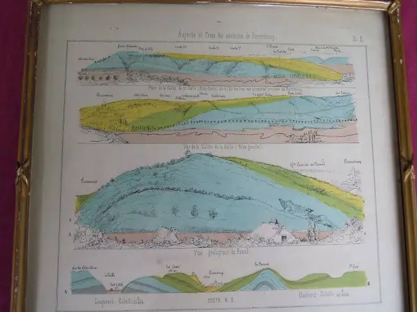 Carte et découpe de Porrentruy