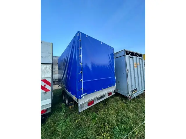 HUMBAUR, Hochladeranhänger, Brücke-Verdeck