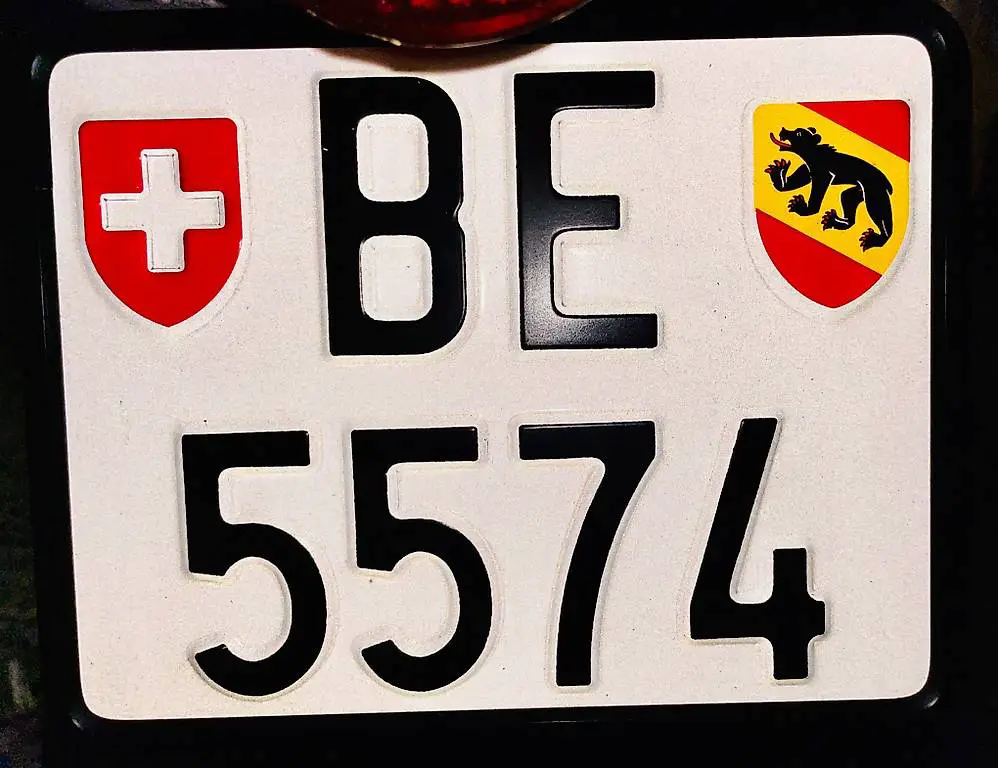 Kontrollschild Motorrad / Roller