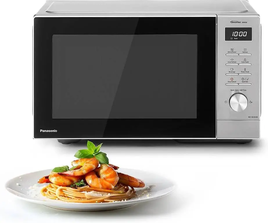 Panasonic NN-SD36QSEPG Solo-Mikrowelle, 29 l, 1000 W, automa