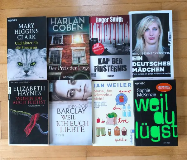 Diverse Bücher (Thriller / Roman / Biografie)
