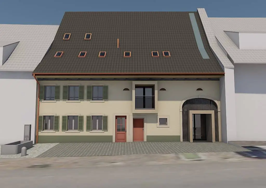 Modernes Wohnen im alten Bauernhaus in Frick