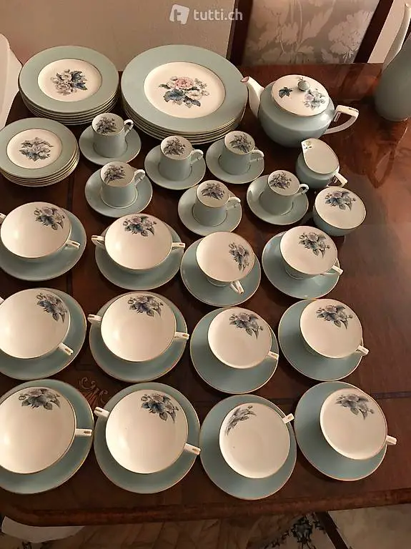 Royal Worcester Geschirrset für 6 Personen