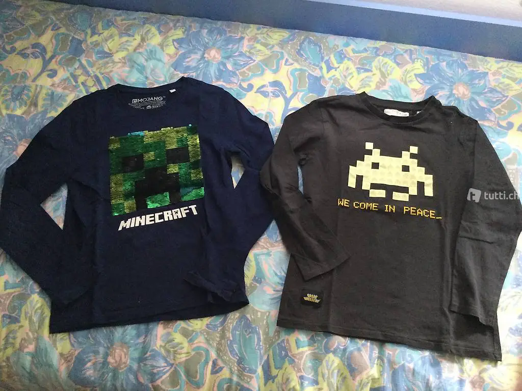 Magliette maniche lunghe taglia 134/140