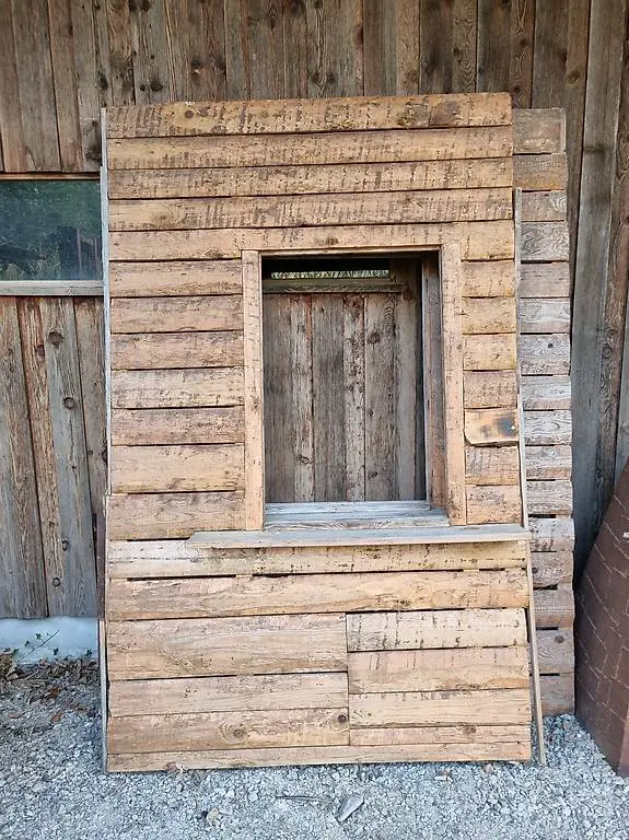 Gartenfenster Dekowand Dekoelement Deko klein 2