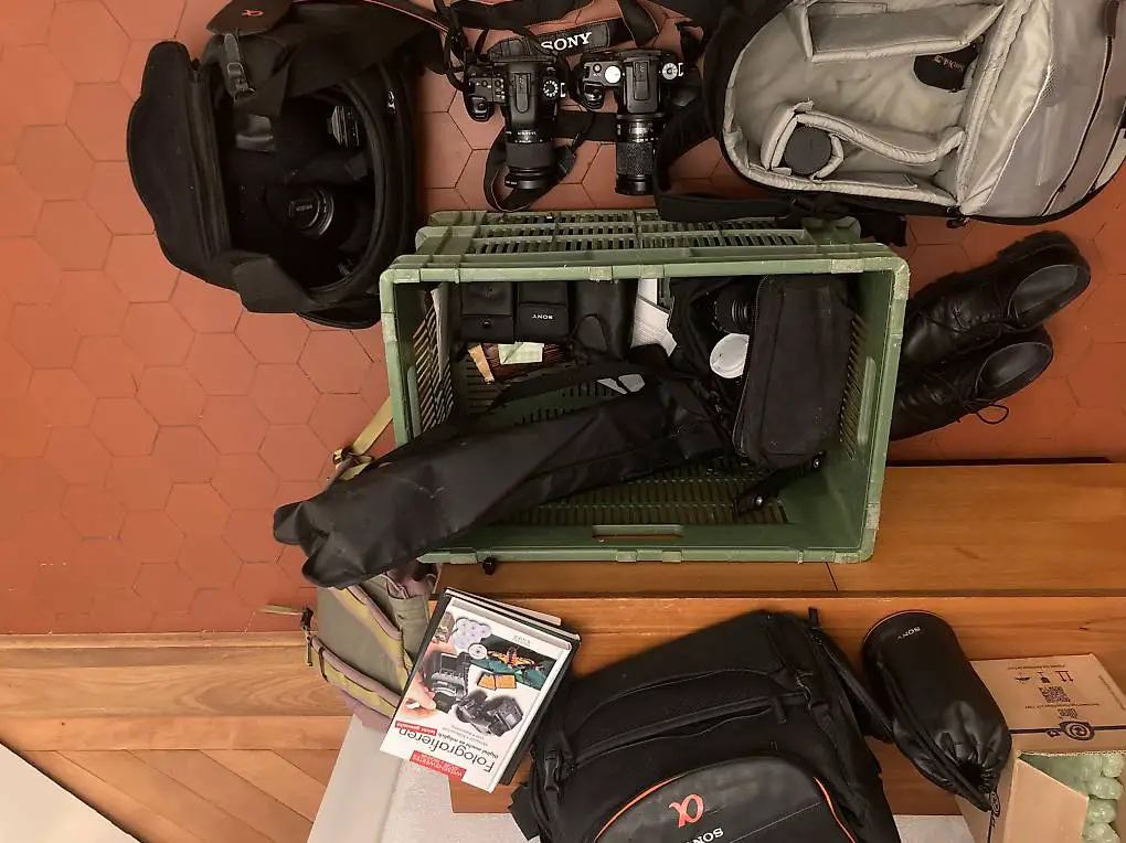 Spiegelreflexkameras, gebraucht abzugeben