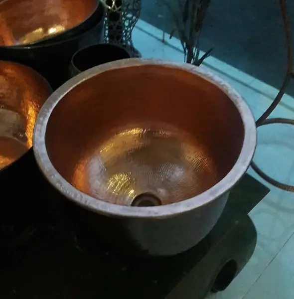  Waschbecken Kupfer Becken Handwaschbecken Lavabo