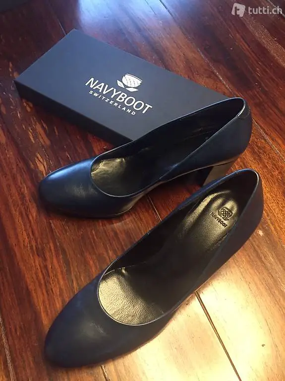 Navyboot Pumps 1xgetragen